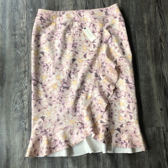 ANTHROPOLOGIE FLORAL SKIRT - Picture 3 of 6
